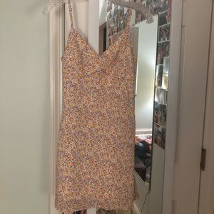 Flower print sundress